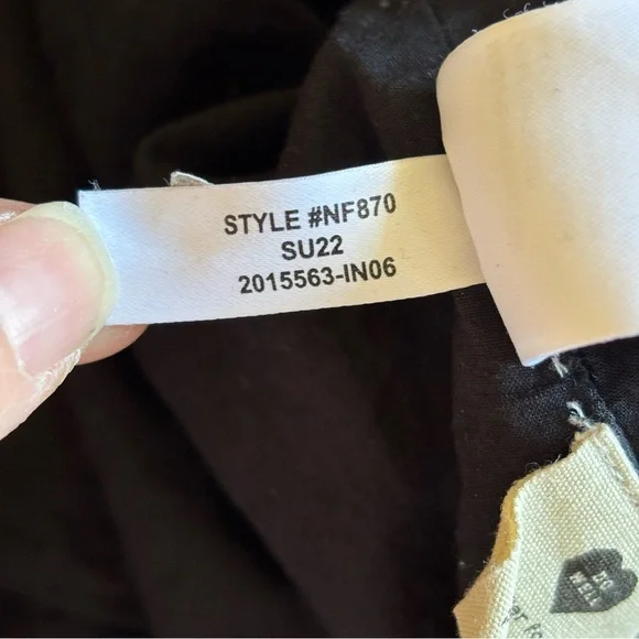 Madewell Seersucker Cut Out Back Dress- Size Large - Picture 11 of 16